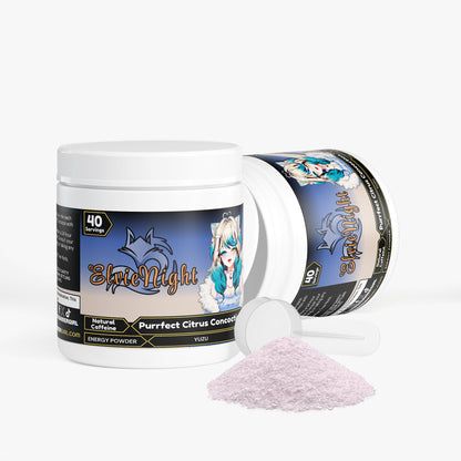 ElvieNight - Purrfect Citrus Concoction Energy Powder (Yuzu Flavor)