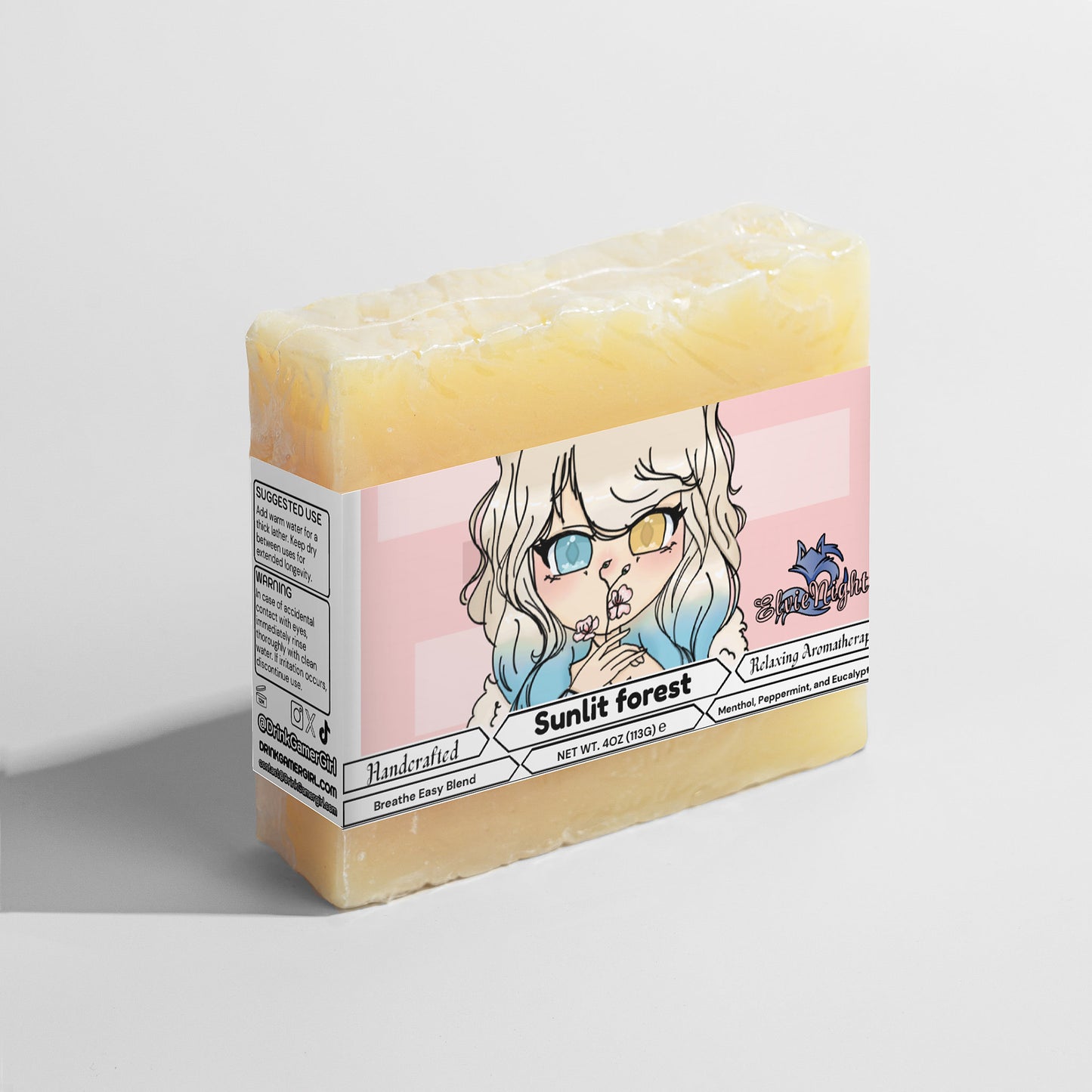 ElvieNight - Sunlit forest Breathe Clear Soap