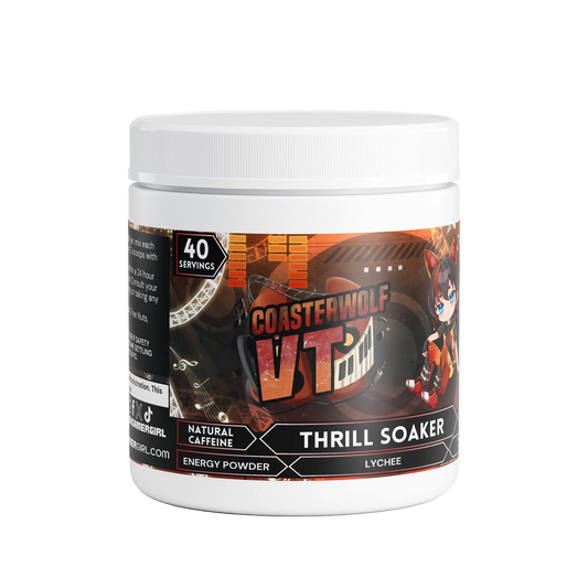 CoasterwolfVT - Thrill Soaker Energy Powder (Lychee Energy)