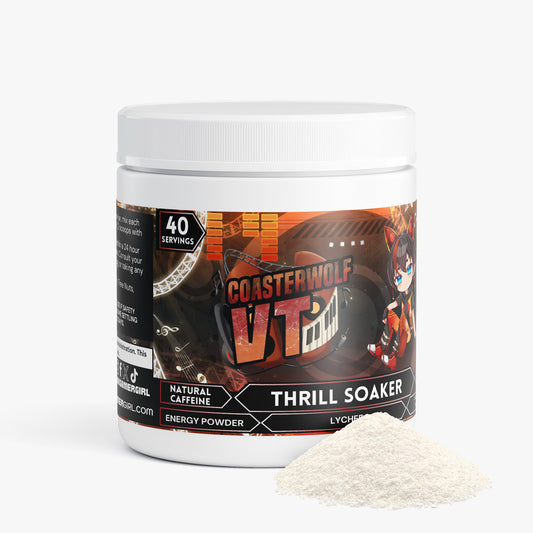 CoasterwolfVT - Thrill Soaker Energy Powder (Lychee Energy)
