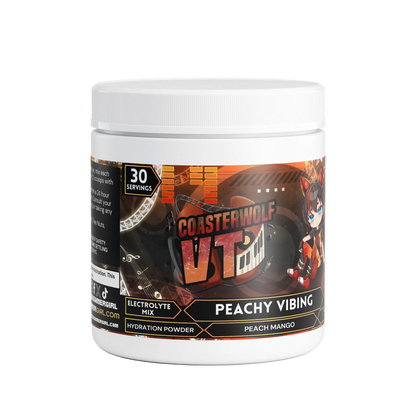 CoasterwolfVT - Peachy Vibing Hydration Powder (Peach Mango)