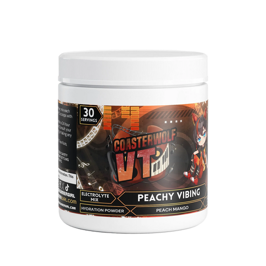 CoasterwolfVT - Peachy Vibing Hydration Powder (Peach Mango)