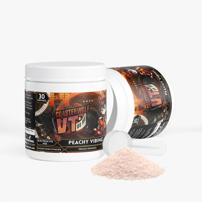 CoasterwolfVT - Peachy Vibing Hydration Powder (Peach Mango)