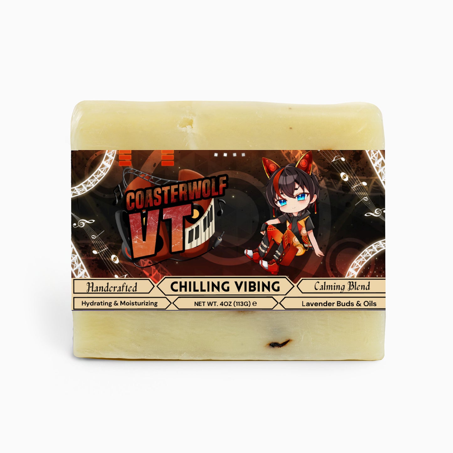 CoasterwolfVT - Chilling Vibing Calming Lavender Soap