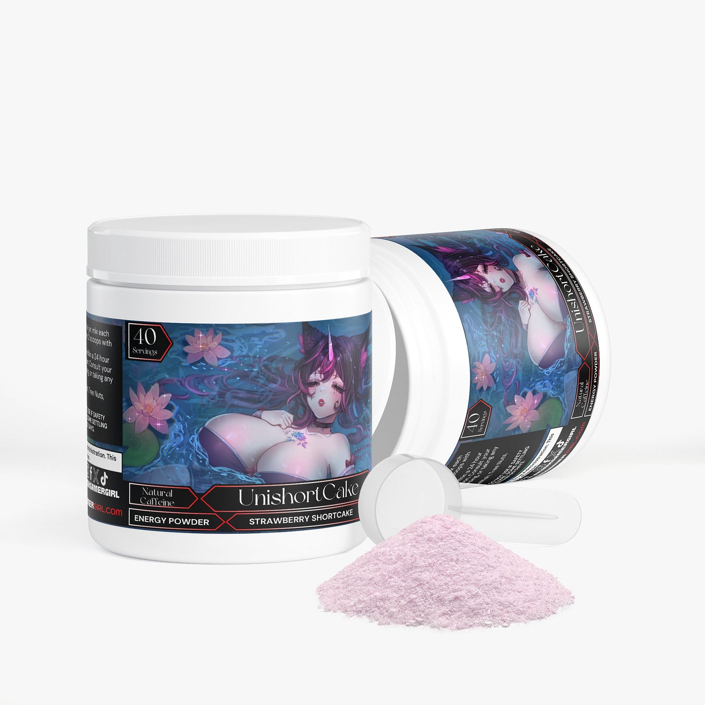 UniCatoo - UnishortCake Energy Powder (Strawberry Shortcake)