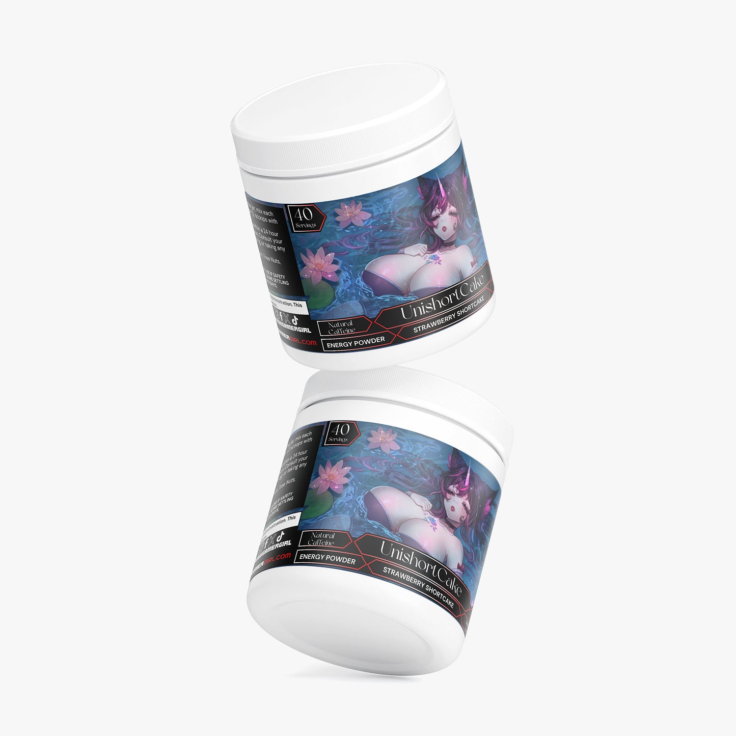 UniCatoo - UnishortCake Energy Powder (Strawberry Shortcake)