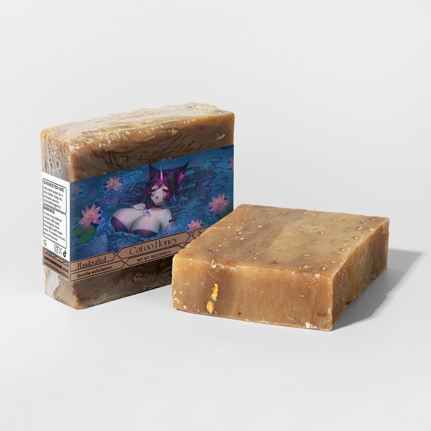 UniCatoo - Catoo Honey Oat Milk Honey Soap