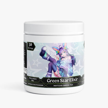 AuroraTheBunny - Green Star Elixir Hydration Powder (Matcha Green Tea)