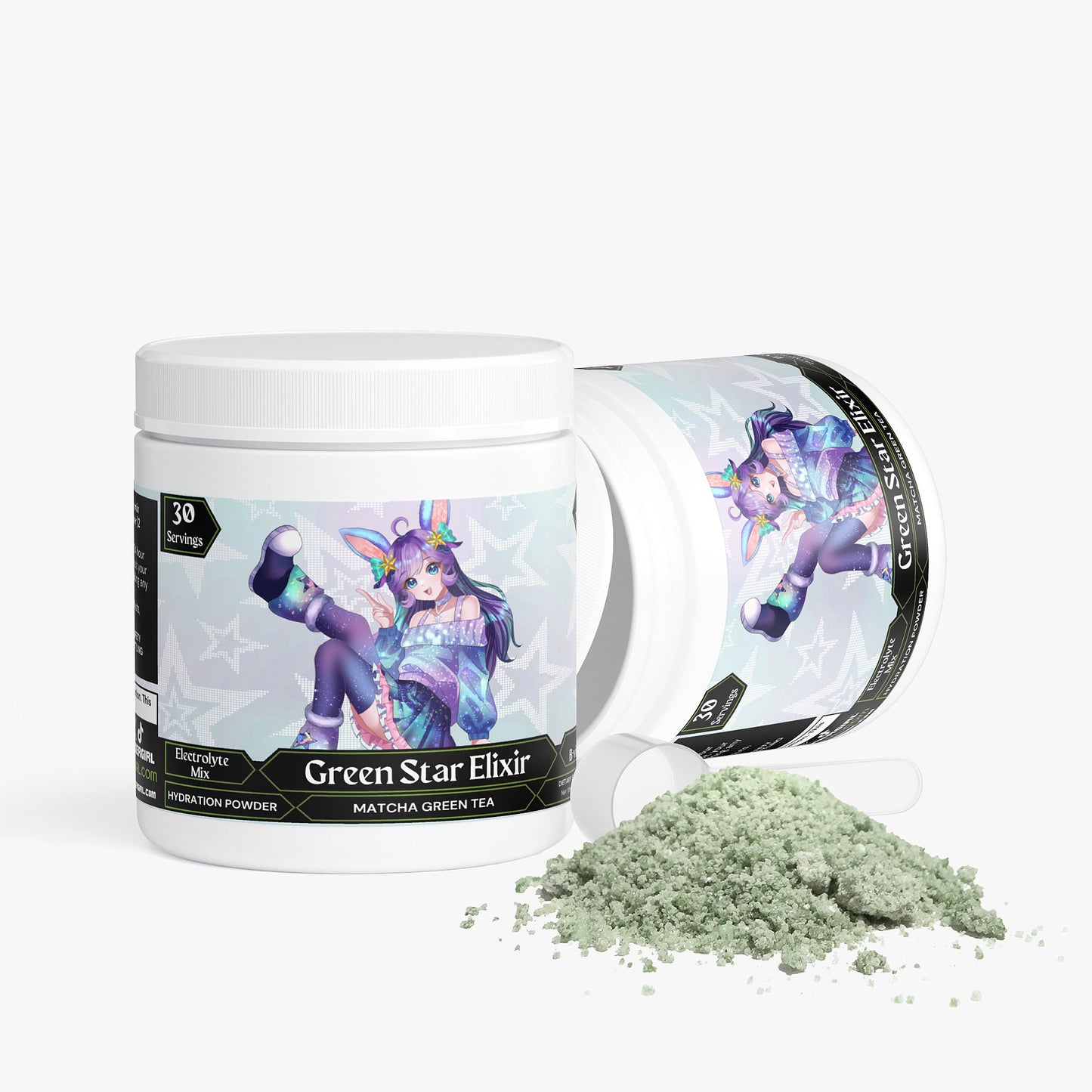 AuroraTheBunny - Green Star Elixir Hydration Powder (Matcha Green Tea)