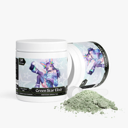 AuroraTheBunny - Green Star Elixir Hydration Powder (Matcha Green Tea)