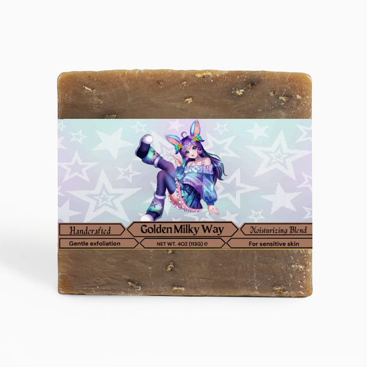 AuroraTheBunny - Golden Milky Way Oat Milk Honey Soap