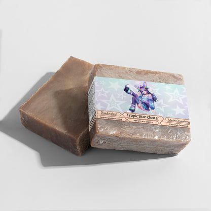 AuroraTheBunny - Tropic Star Cluster Coconut Beach Soap