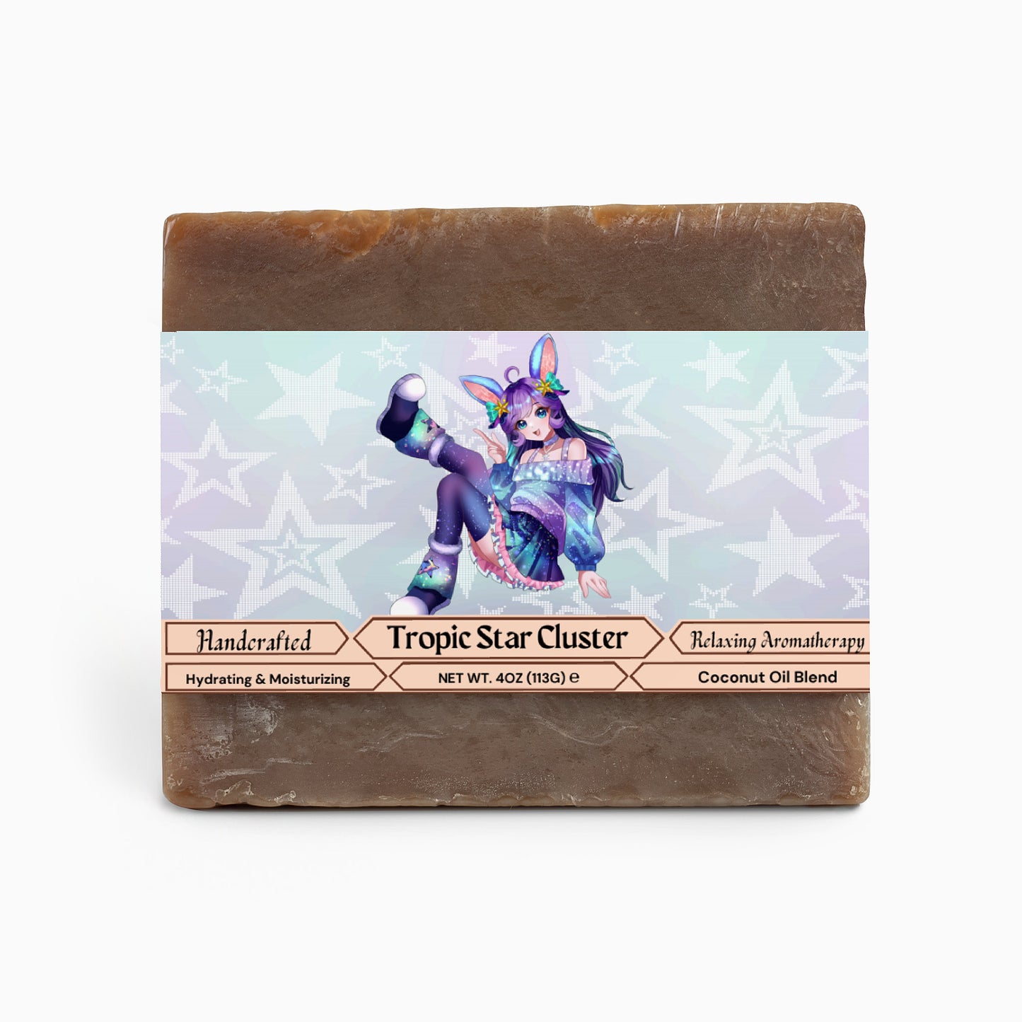 AuroraTheBunny - Tropic Star Cluster Coconut Beach Soap
