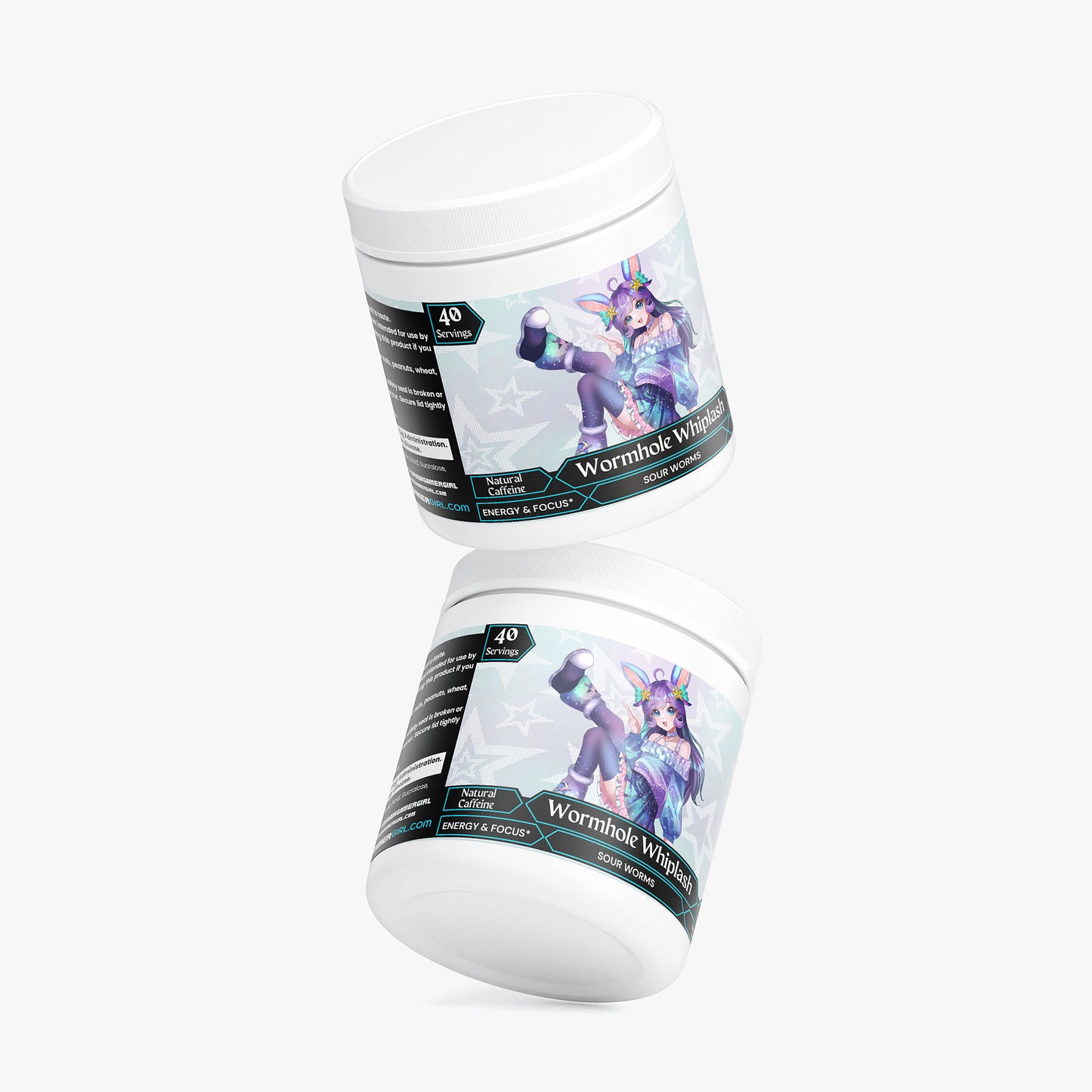 AuroraTheBunny - Wormhole Whiplash Focus Powder (Sour Worms)
