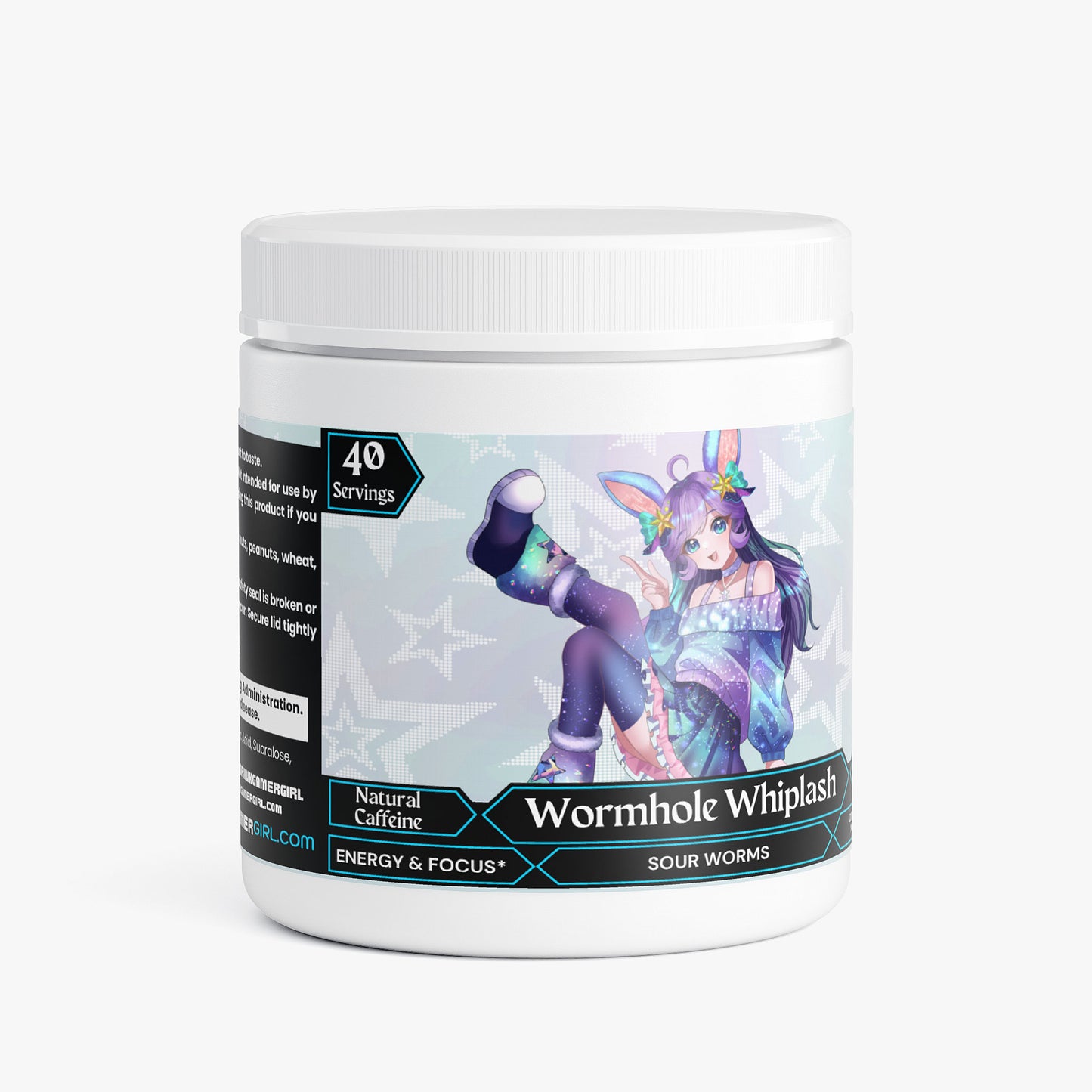 AuroraTheBunny - Wormhole Whiplash Focus Powder (Sour Worms)