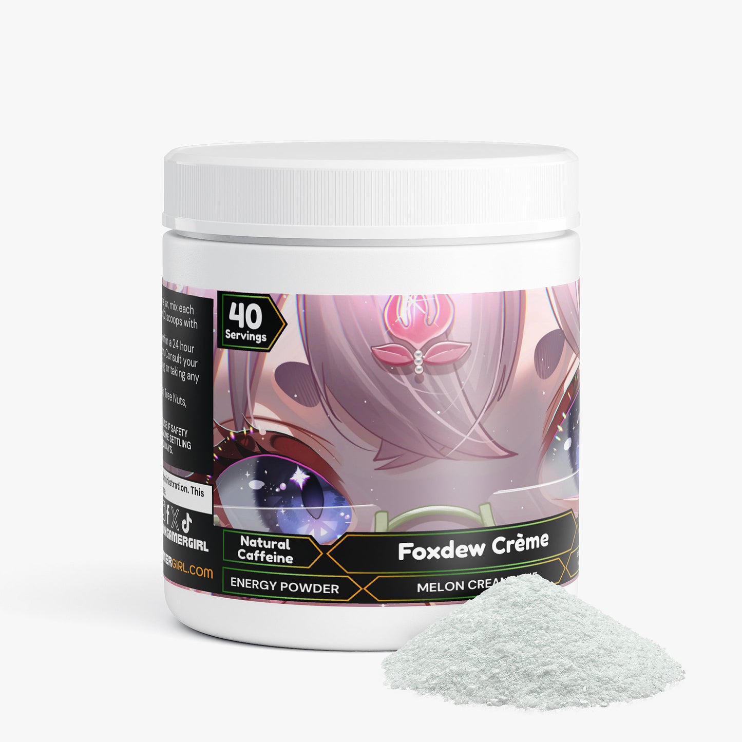 KomohanaVT - Foxdew Crème Energy Powder (Melon Creamsicle)