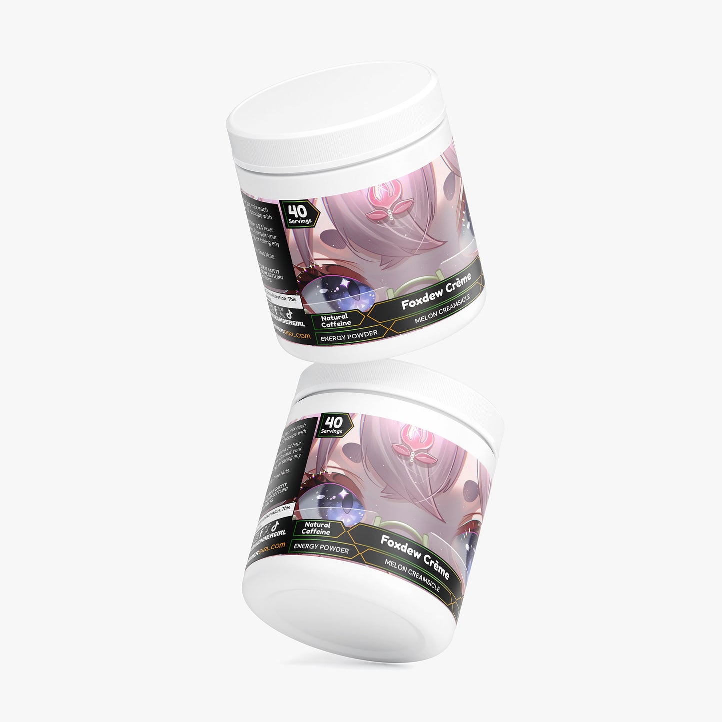 KomohanaVT - Foxdew Crème Energy Powder (Melon Creamsicle)
