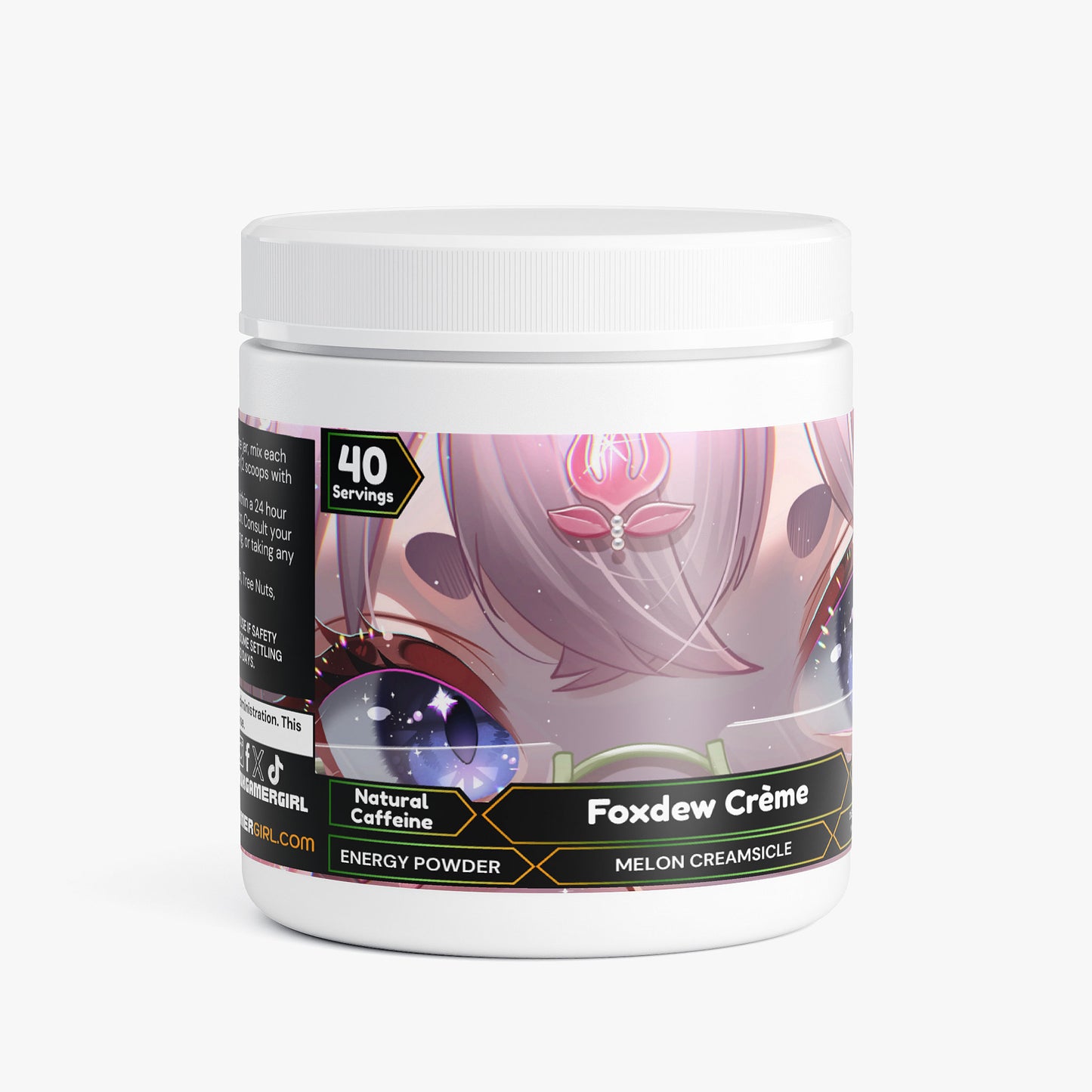 KomohanaVT - Foxdew Crème Energy Powder (Melon Creamsicle)