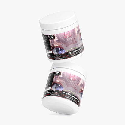 KomohanaVT - Drip Me Strawberry Energy Powder (Strawberry Shortcake)