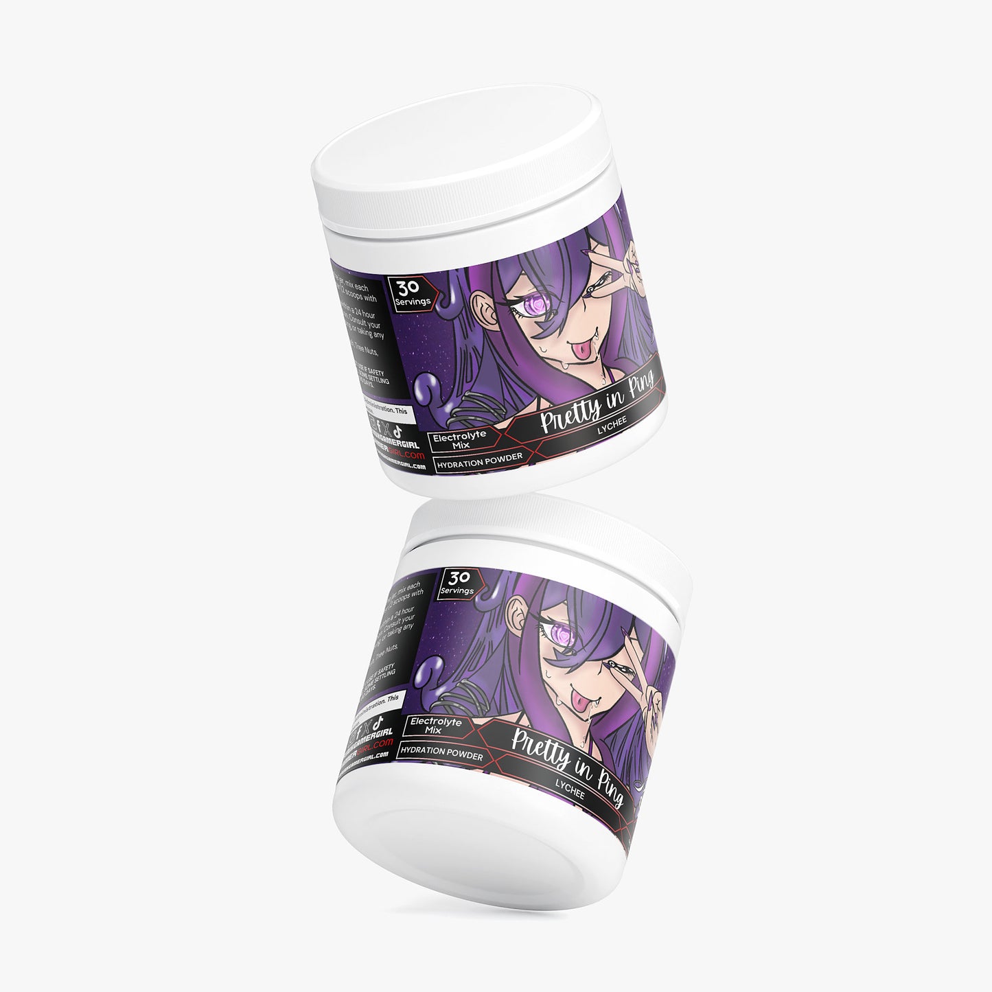 SilentStormVT - Pretty in Ping Hydration Powder (Lychee)