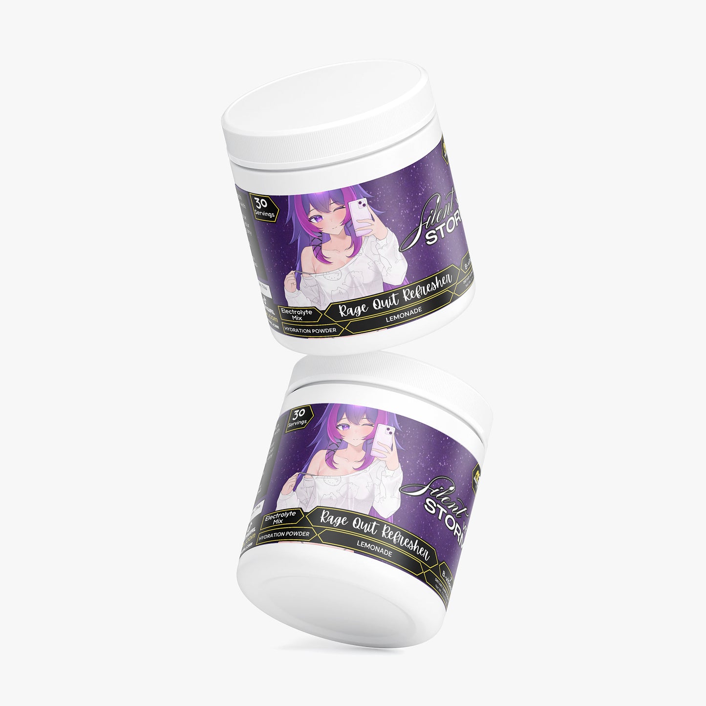SilentStormVT - Rage Quit Refresher Hydration Powder (Lemonade)