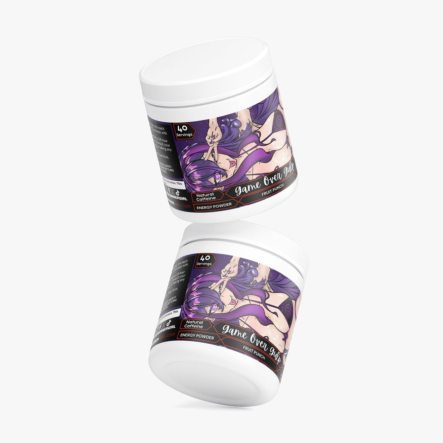 SilentStormVT - Game Over Gulp Energy Powder (Fruit Punch)
