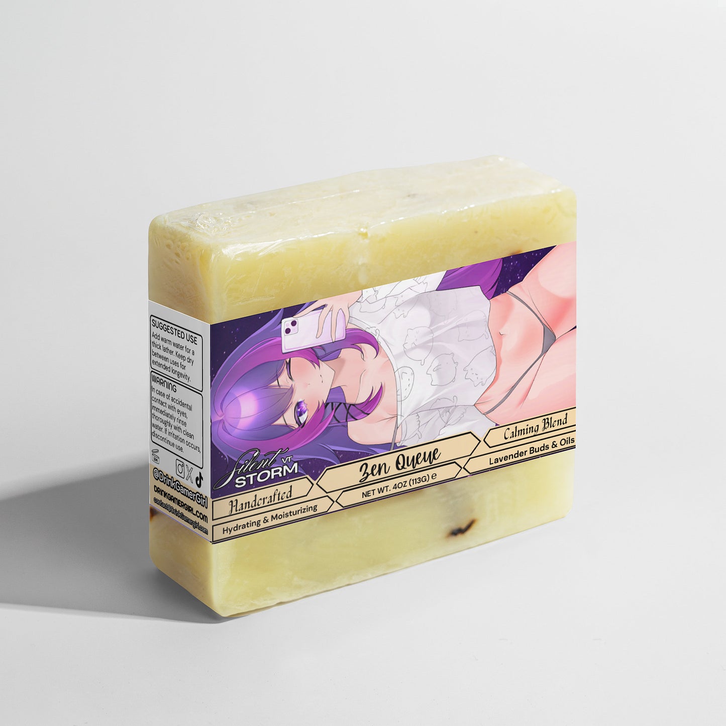 SilentStormVT - Zen Queue Calming Lavender Soap