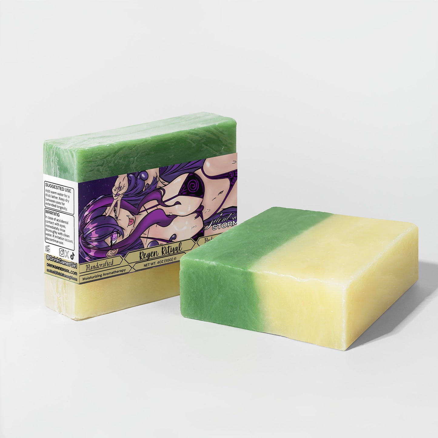 SilentStormVT - Regen Ritual Aloe & Cool Cucumber Soap