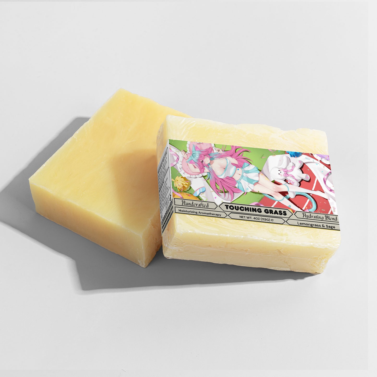 Akuma Miko - Touching Grass Lemongrass & Sage Soap