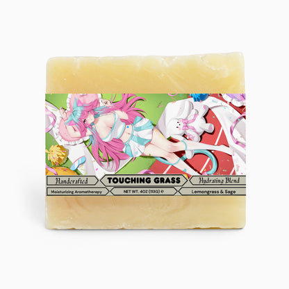 Akuma Miko - Touching Grass Lemongrass & Sage Soap
