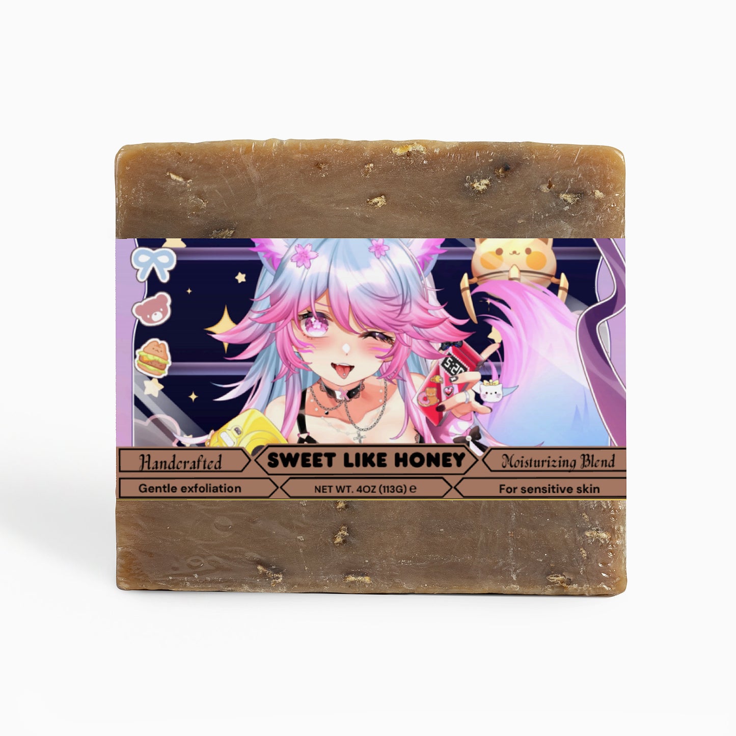 Akuma Miko - Sweet Like Honey Oat Milk Honey Soap