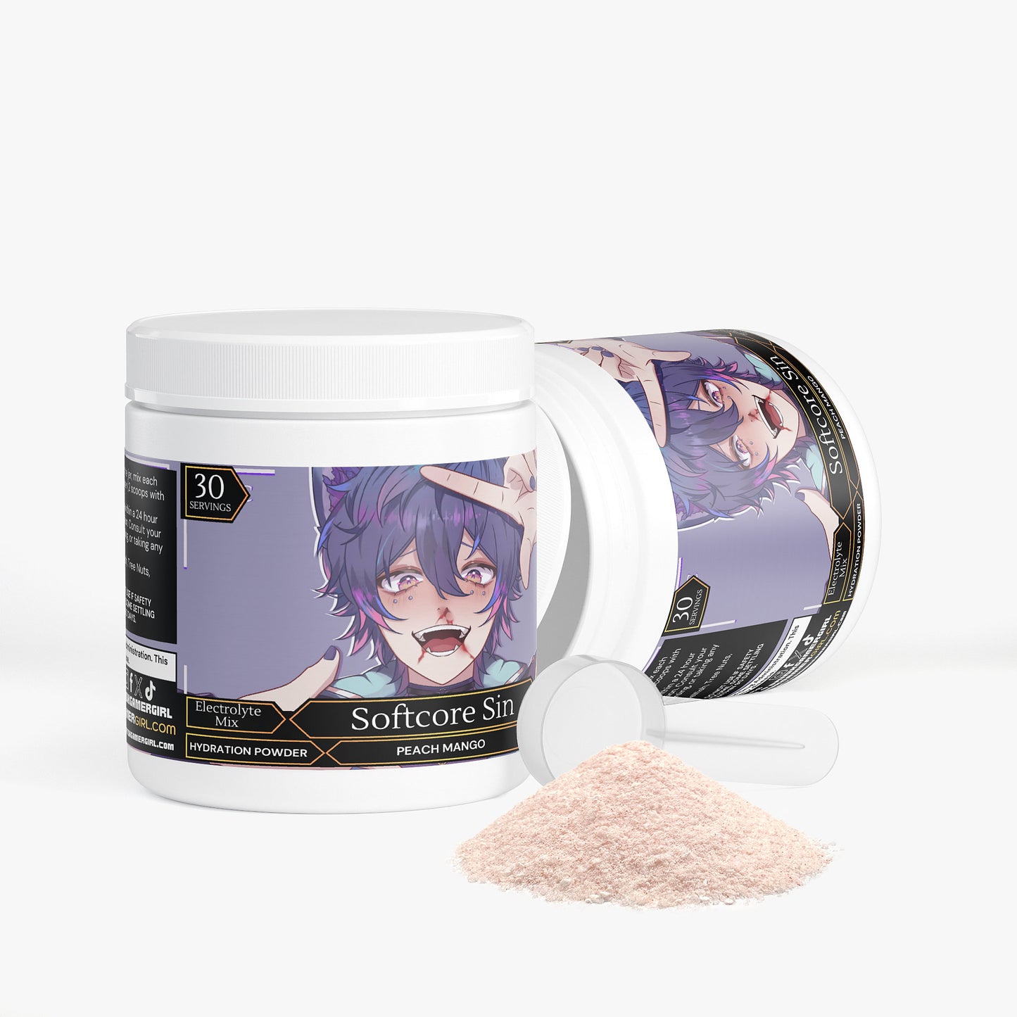 Atticus Gray - Softcore Sin Hydration Powder (Peach Mango)