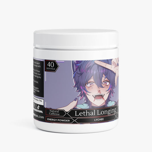 Atticus Gray - Lethal Longing Energy Powder (Lychee Splash Energy)