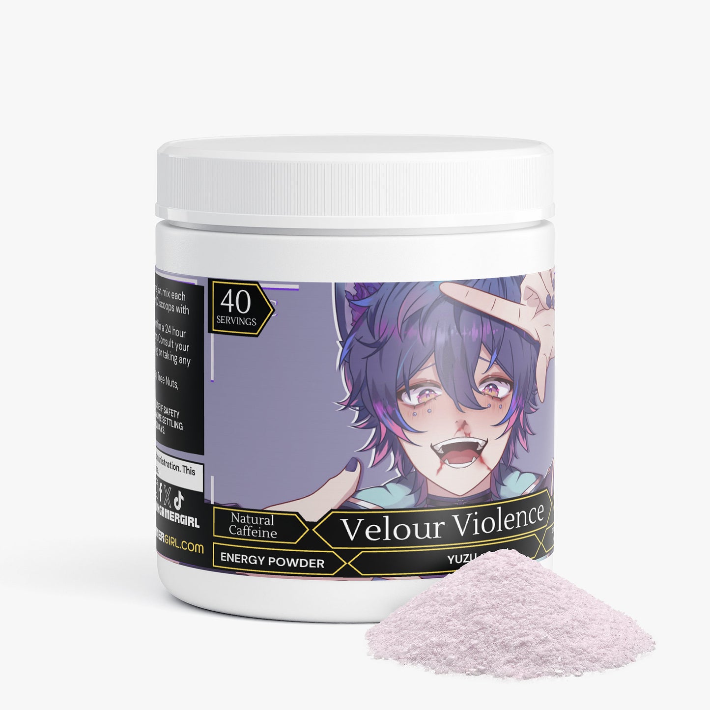 Atticus Gray - Velour Violence Energy Powder (Yuzu Flavor)
