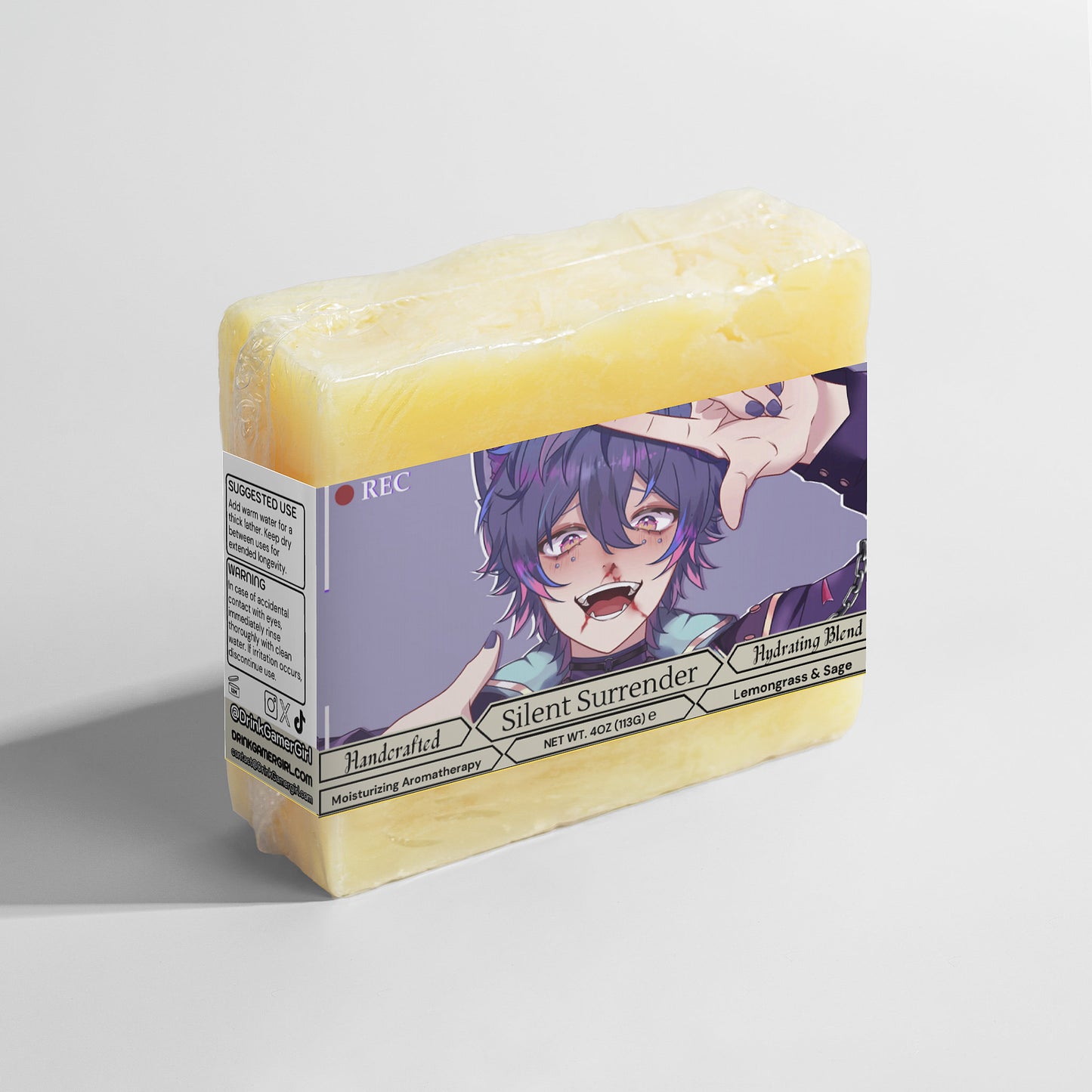 Atticus Gray - Silent Surrender Lemongrass & Sage Soap