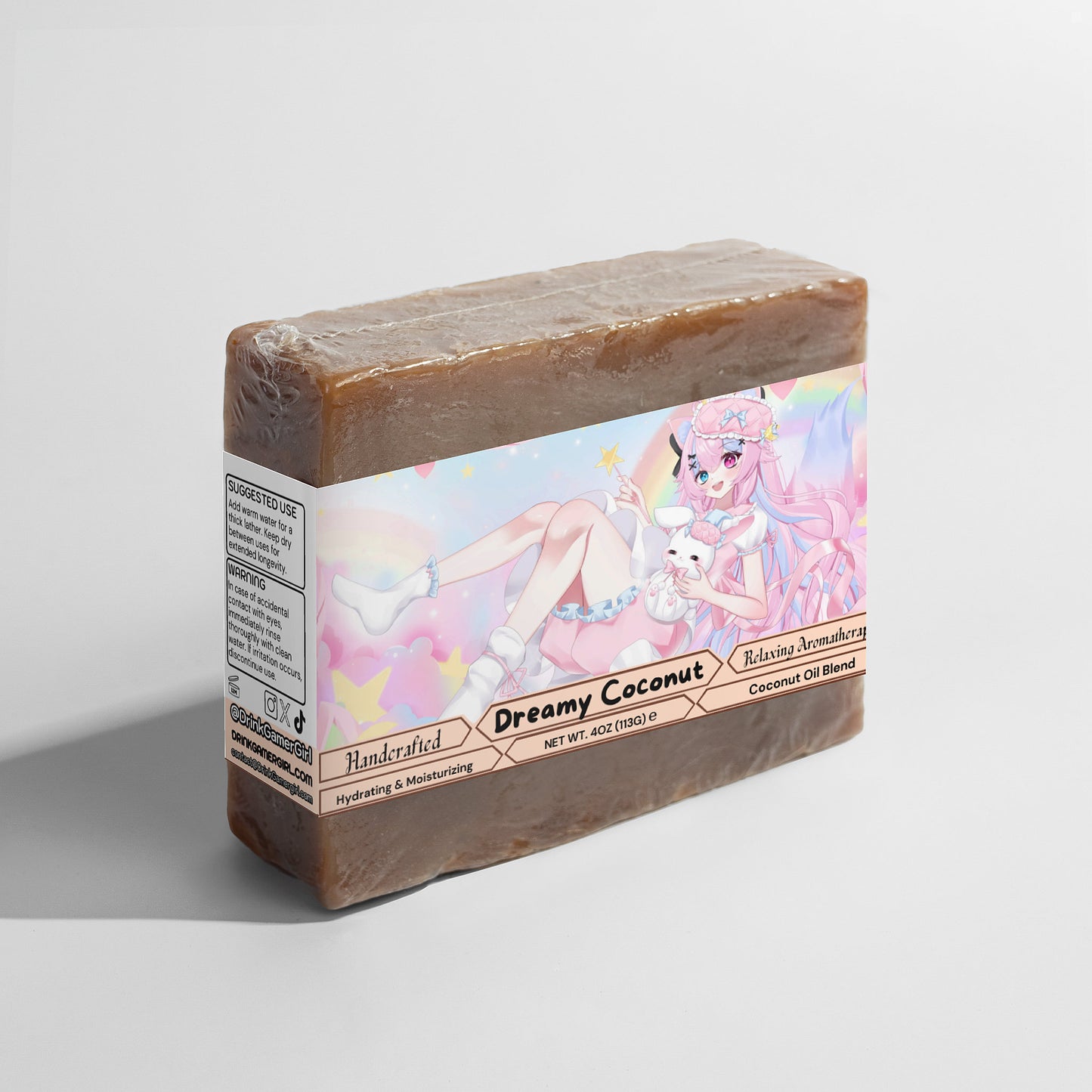 Plushyloz - Dreamy Coconut Coconut Beach Soap