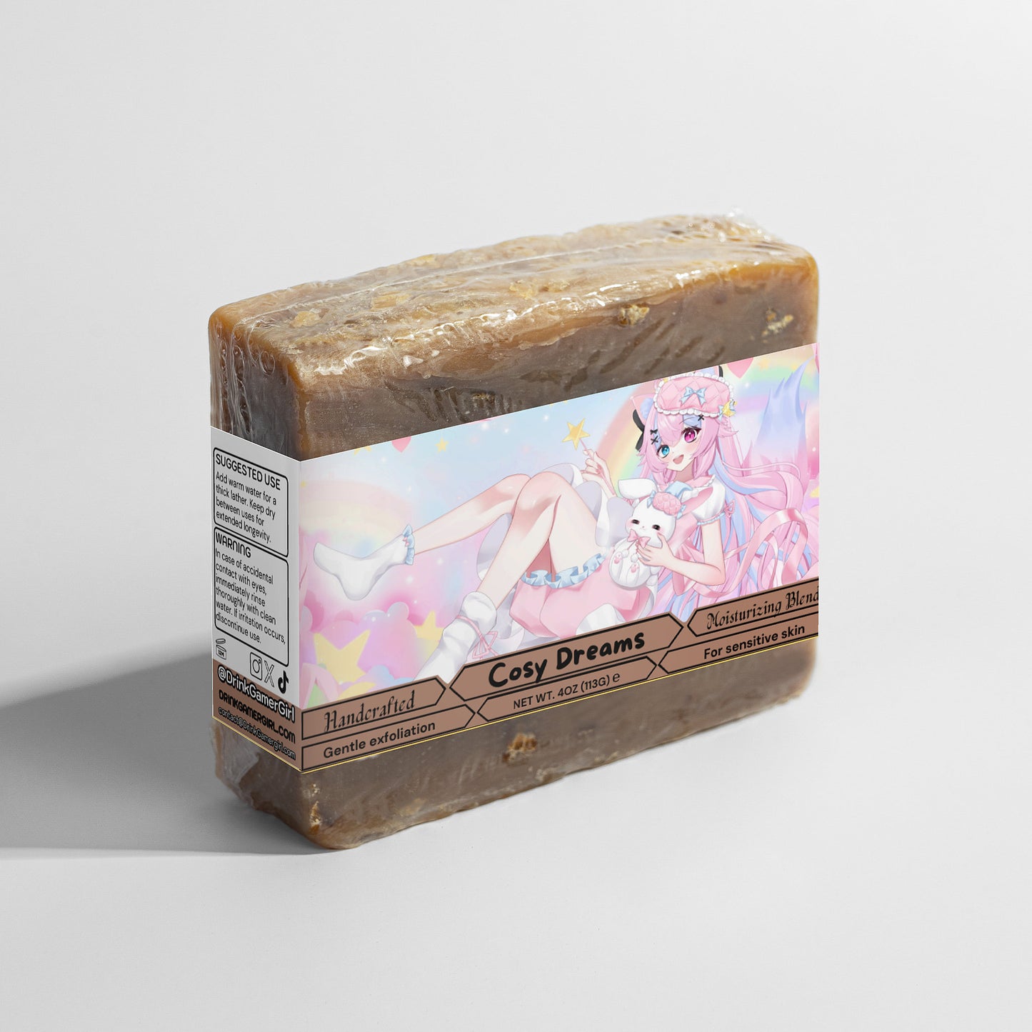 Plushyloz - Cosy Dreams Oat Milk Honey Soap
