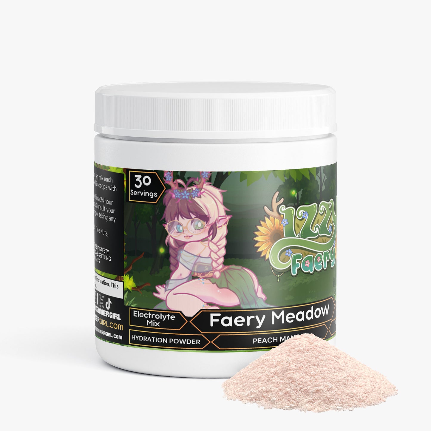 Izzy Faery - Faery Meadow Hydration Powder (Peach Mango)