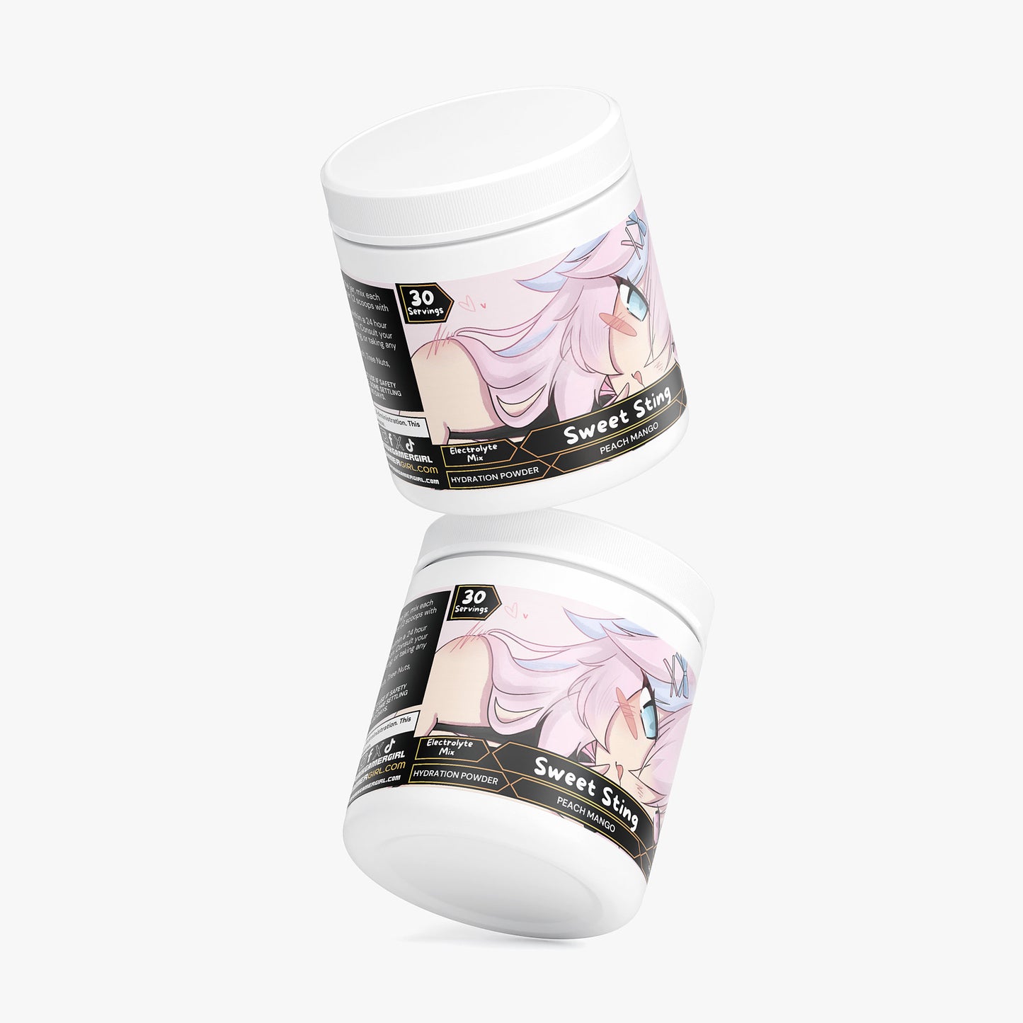 Plushyloz - Sweet Sting Hydration Powder (Peach Mango)