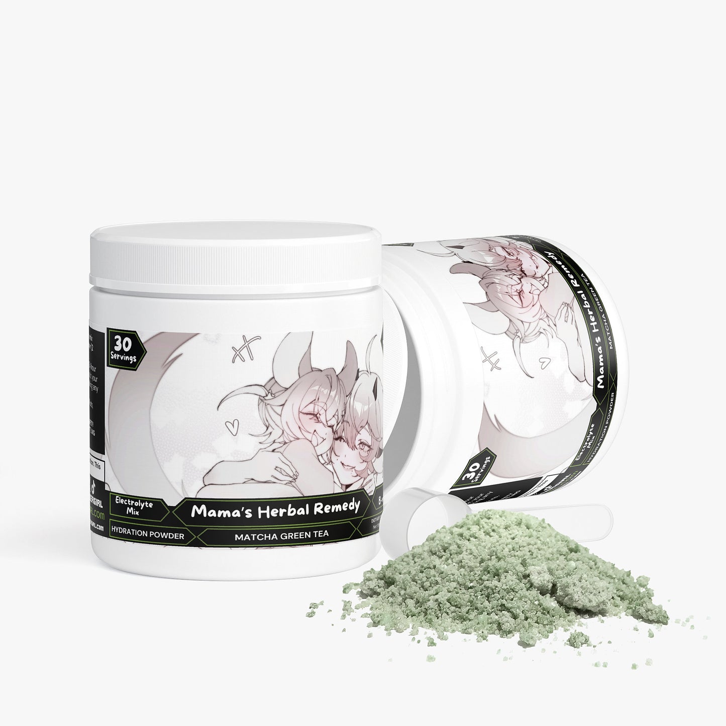 KeytheMoo - Mama’s Herbal Remedy Hydration Powder (Matcha Green Tea)
