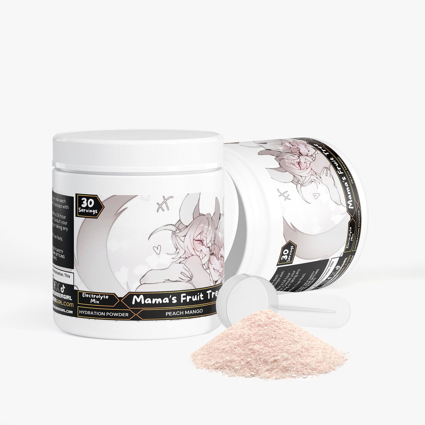 KeytheMoo - Mama’s Fruit Tree Hydration Powder (Peach Mango)