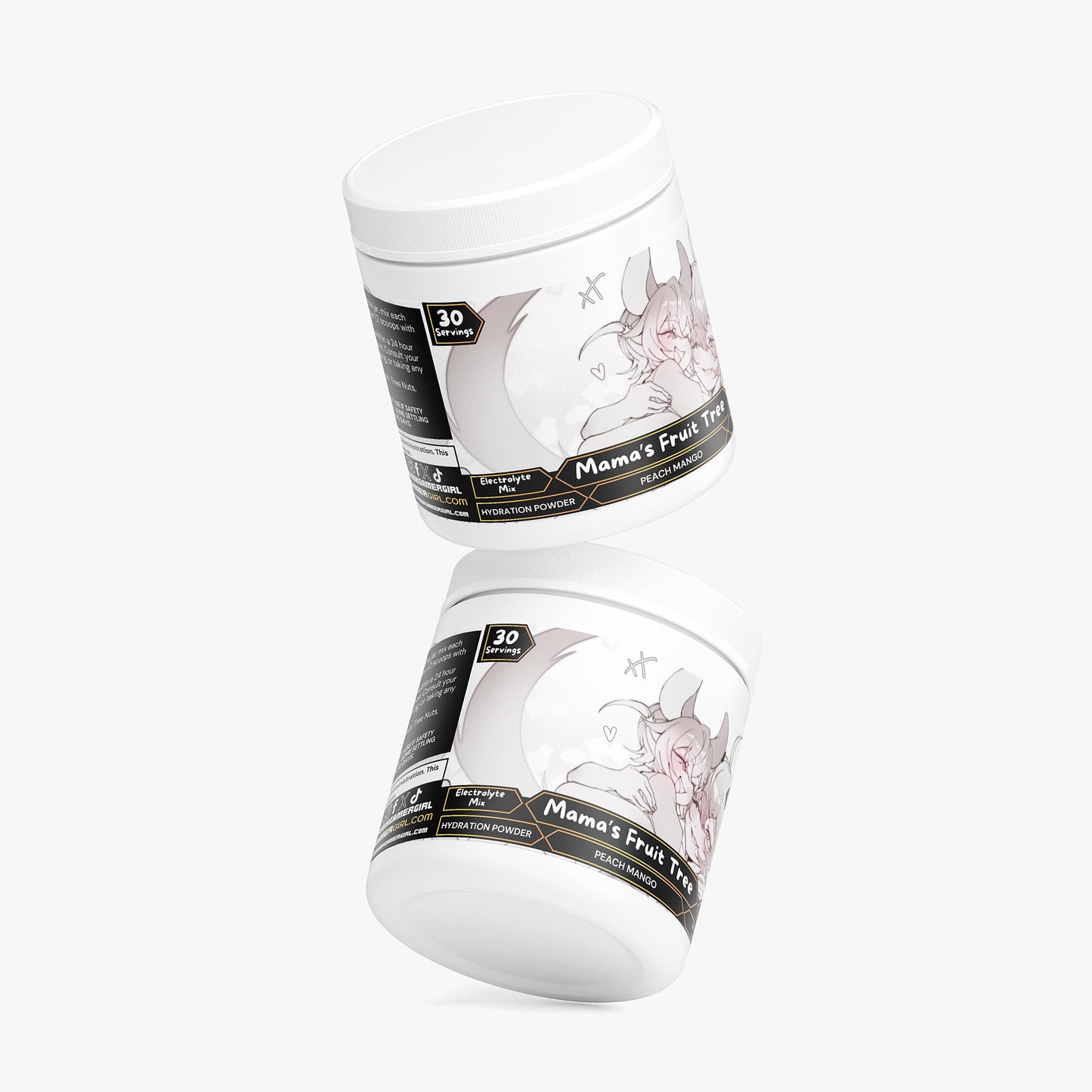 KeytheMoo - Mama’s Fruit Tree Hydration Powder (Peach Mango)