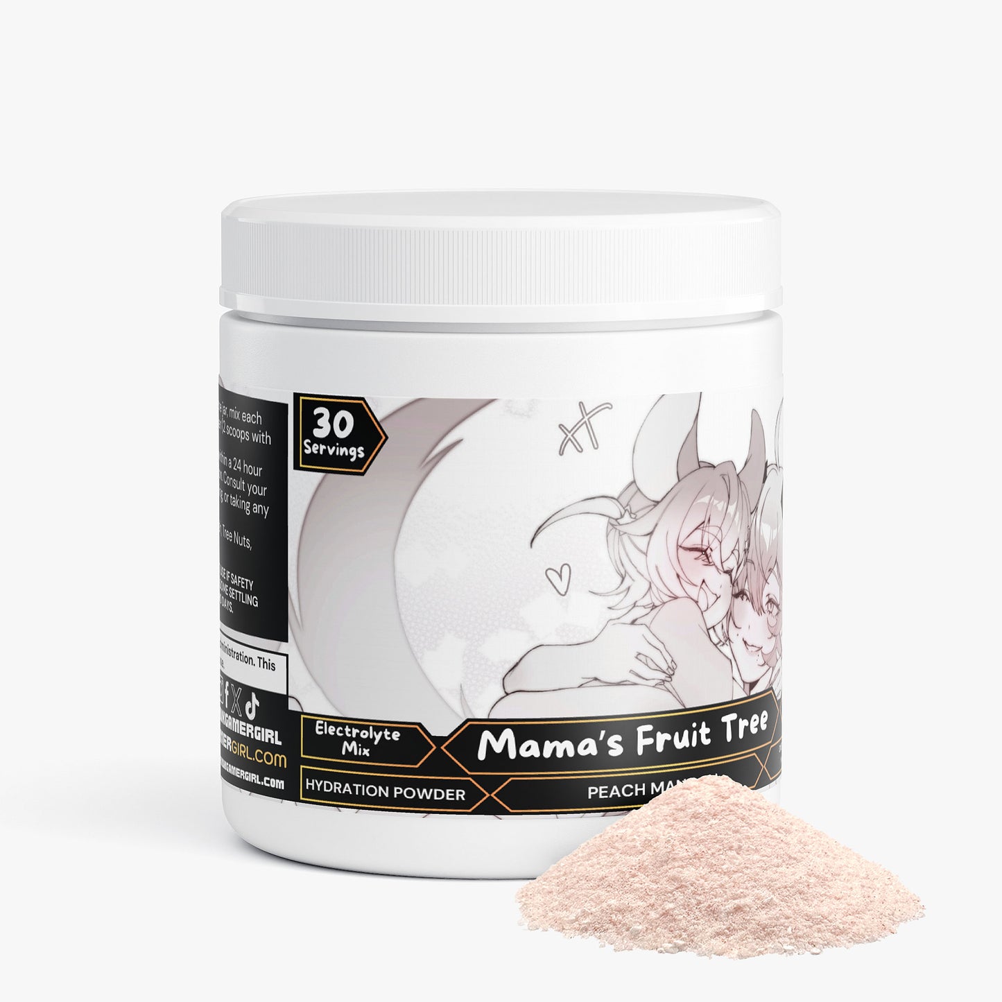 KeytheMoo - Mama’s Fruit Tree Hydration Powder (Peach Mango)