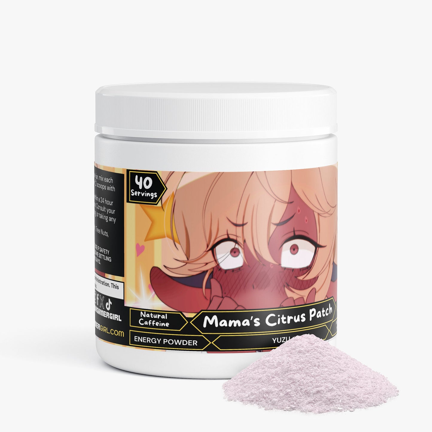 KeytheMoo - Mama’s Citrus Patch Energy Powder (Yuzu Flavor)