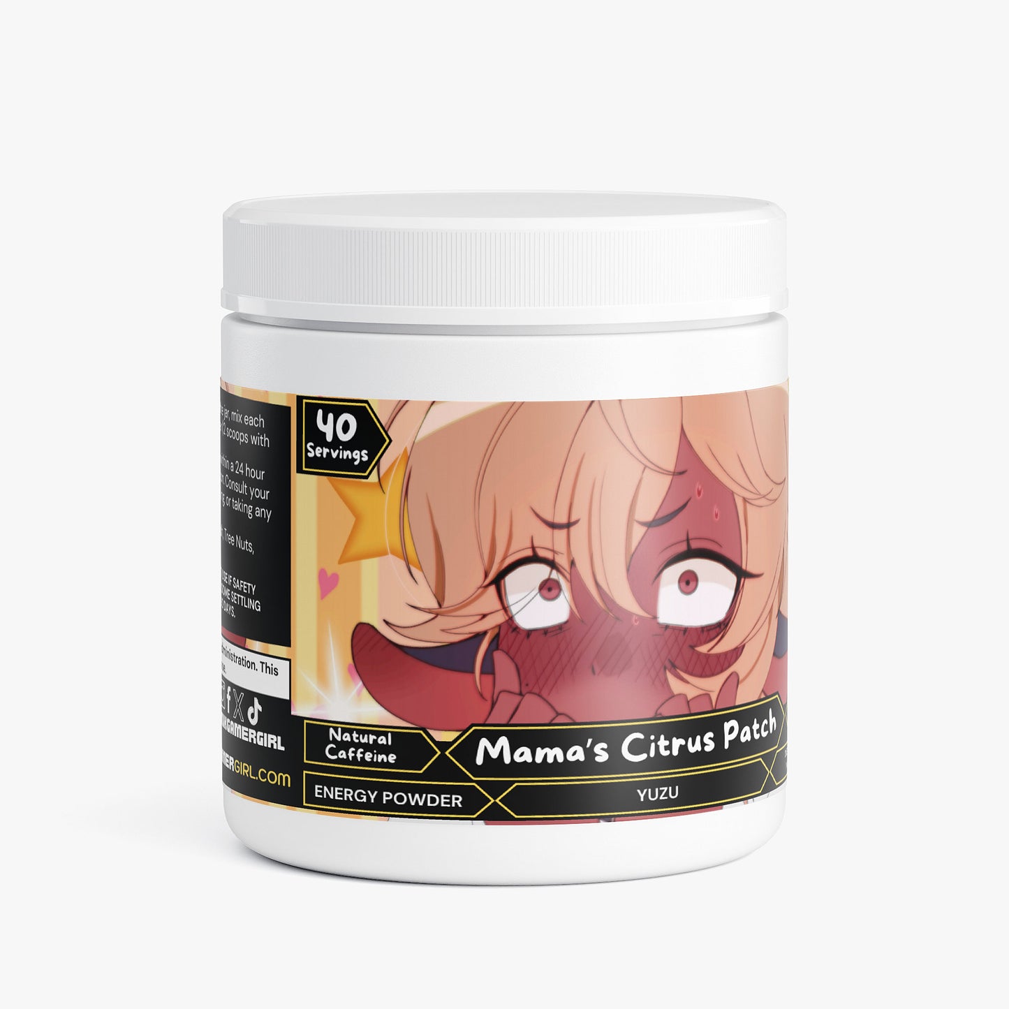 KeytheMoo - Mama’s Citrus Patch Energy Powder (Yuzu Flavor)