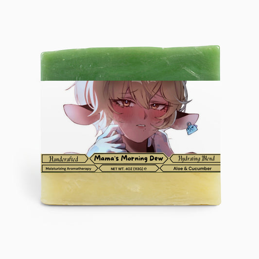 KeytheMoo - Mama's Morning Dew Aloe & Cool Cucumber Soap