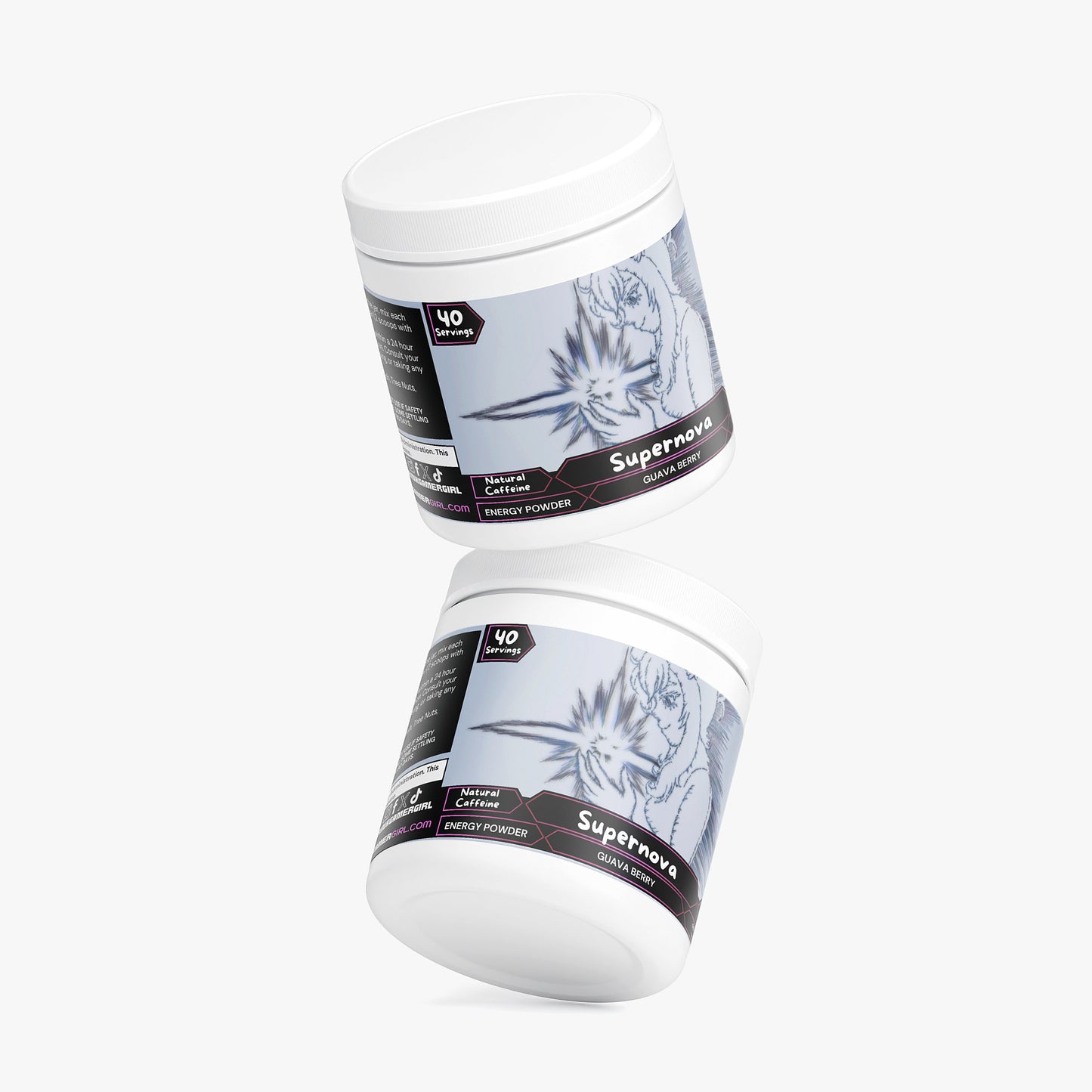 Lunaguini - Supernova Energy Powder (Guava Berry)