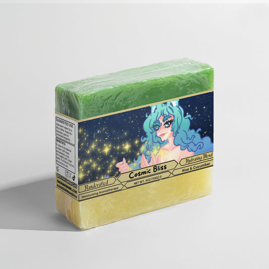 Lunaguini - Cosmic Bliss Aloe & Cool Cucumber Soap