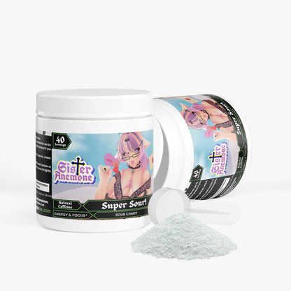 Sister Anemone - Super Sour! Focus Powder (Sour Candy)