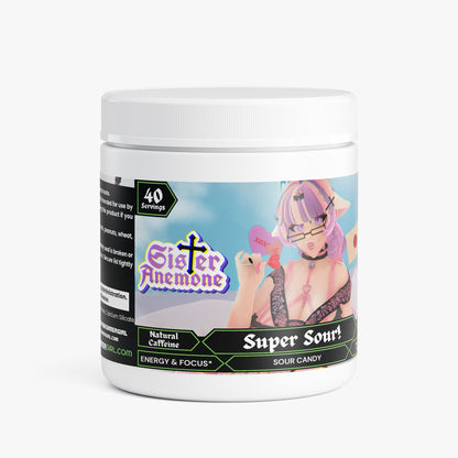 Sister Anemone - Super Sour! Focus Powder (Sour Candy)